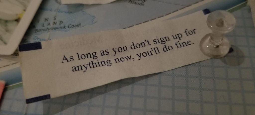Peace Corps Fortune Cookie