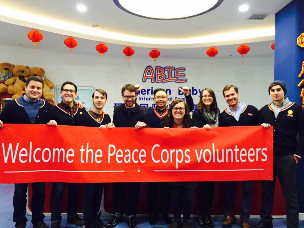 Welcome the Peace Corps Volunteers
