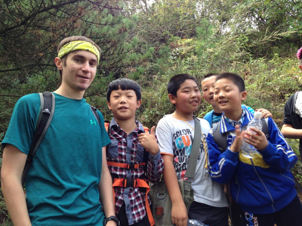 5 students peace corps china hike matt christensen